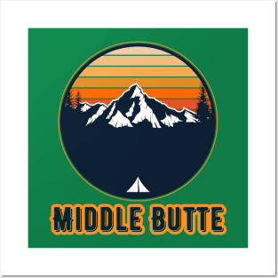 Middle Butte Posters and Art